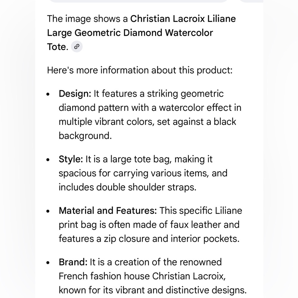 Christian Lacroix Liliane Tote - Picture 2 of 14